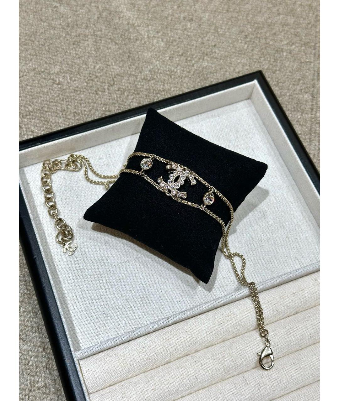 CHANEL Золотой чокер, фото 3