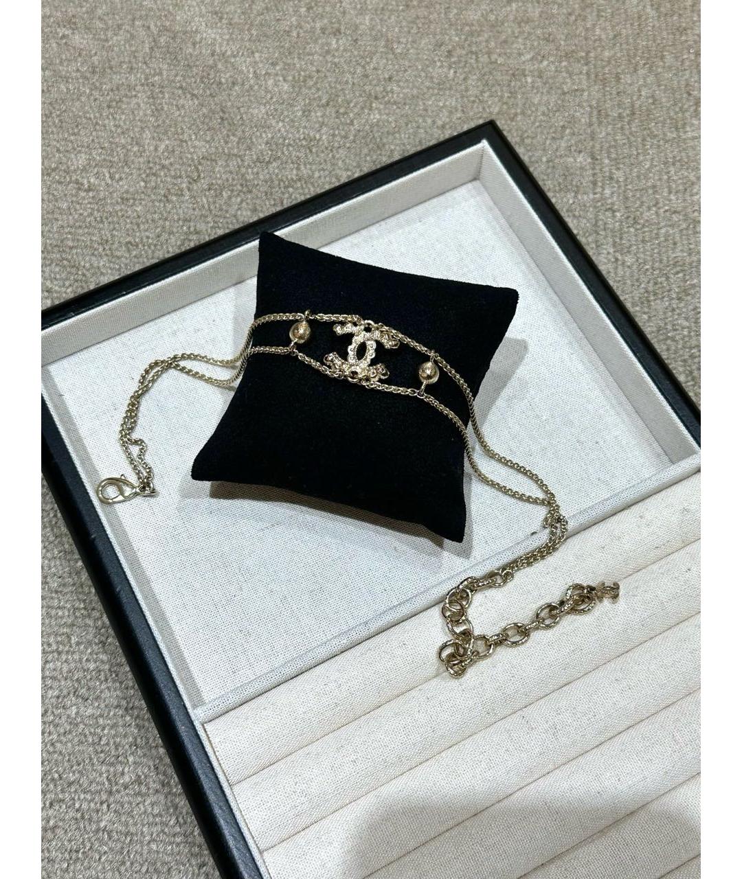 CHANEL Золотой чокер, фото 4
