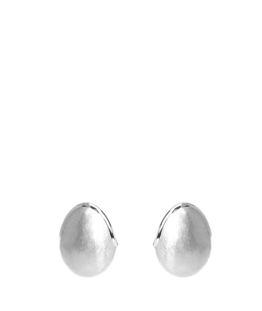 JACQUEMUS Серебряные металлические серьги, фото 1