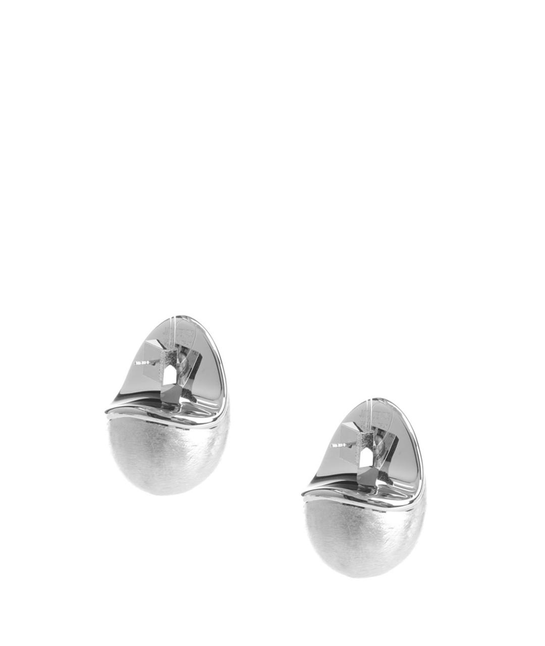 JACQUEMUS Серебряные металлические серьги, фото 2