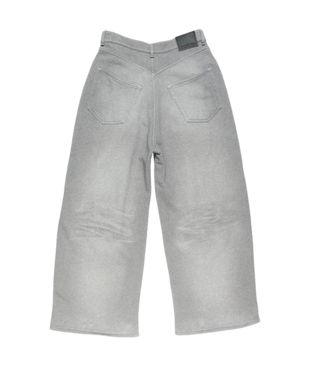 ACNE STUDIOS Серые прямые джинсы, фото 2