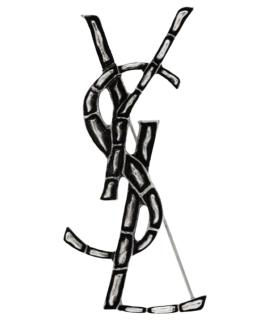 SAINT LAURENT Булавка / брошь