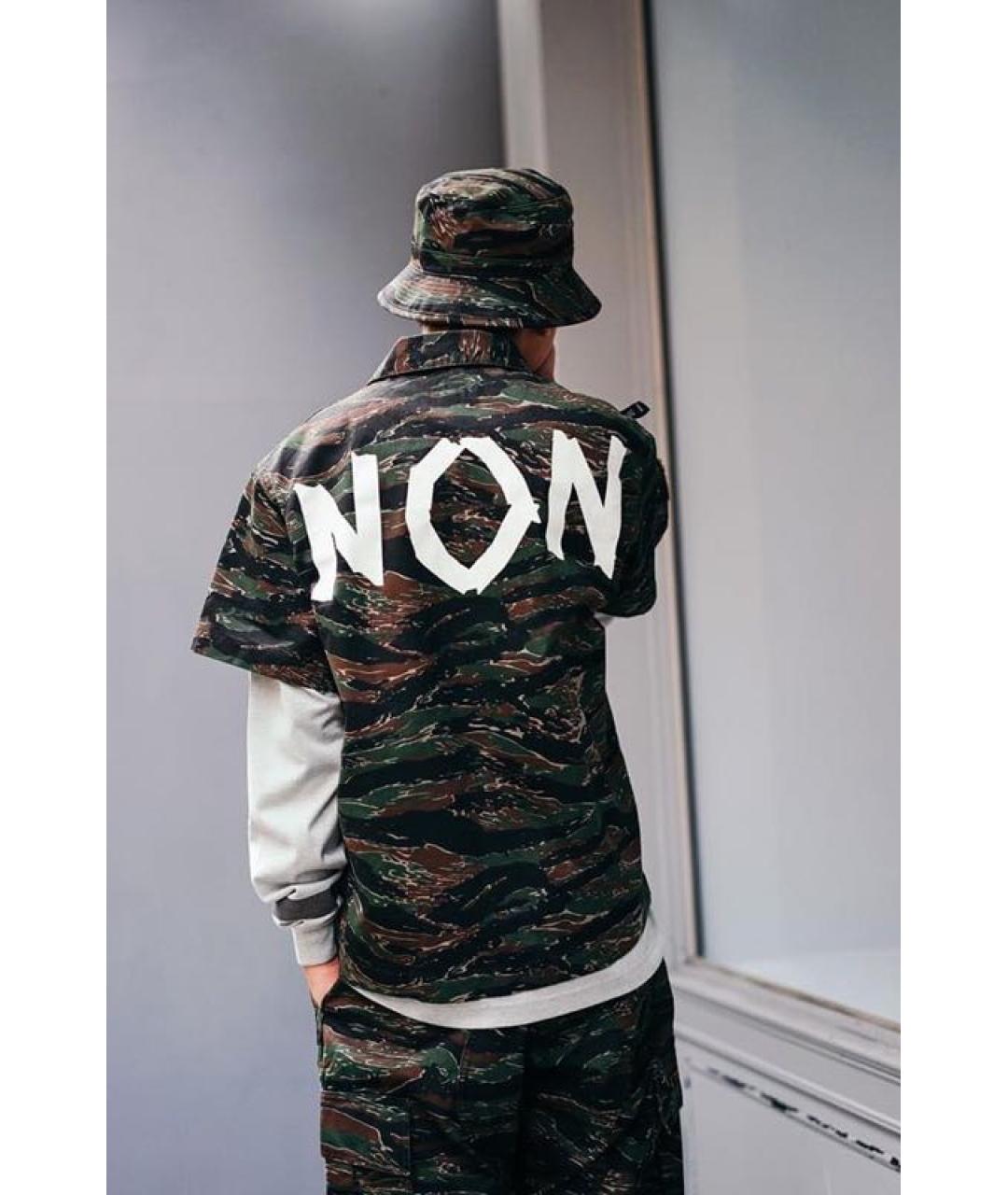 WTAPS Зеленая хлопковая кэжуал рубашка, фото 8