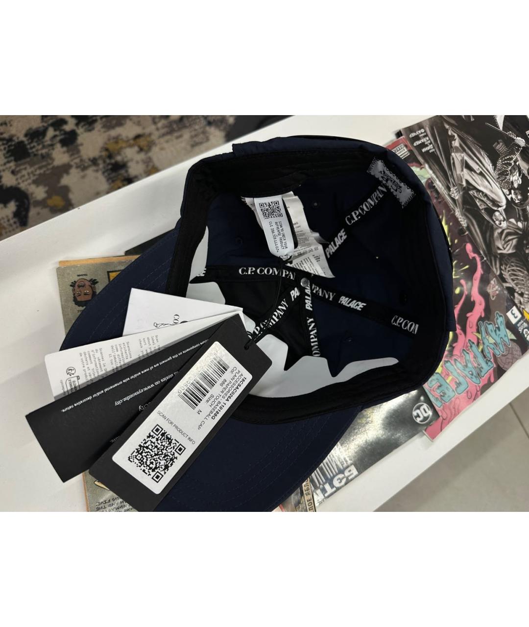 CP COMPANY Темно-синяя кепка/бейсболка, фото 4