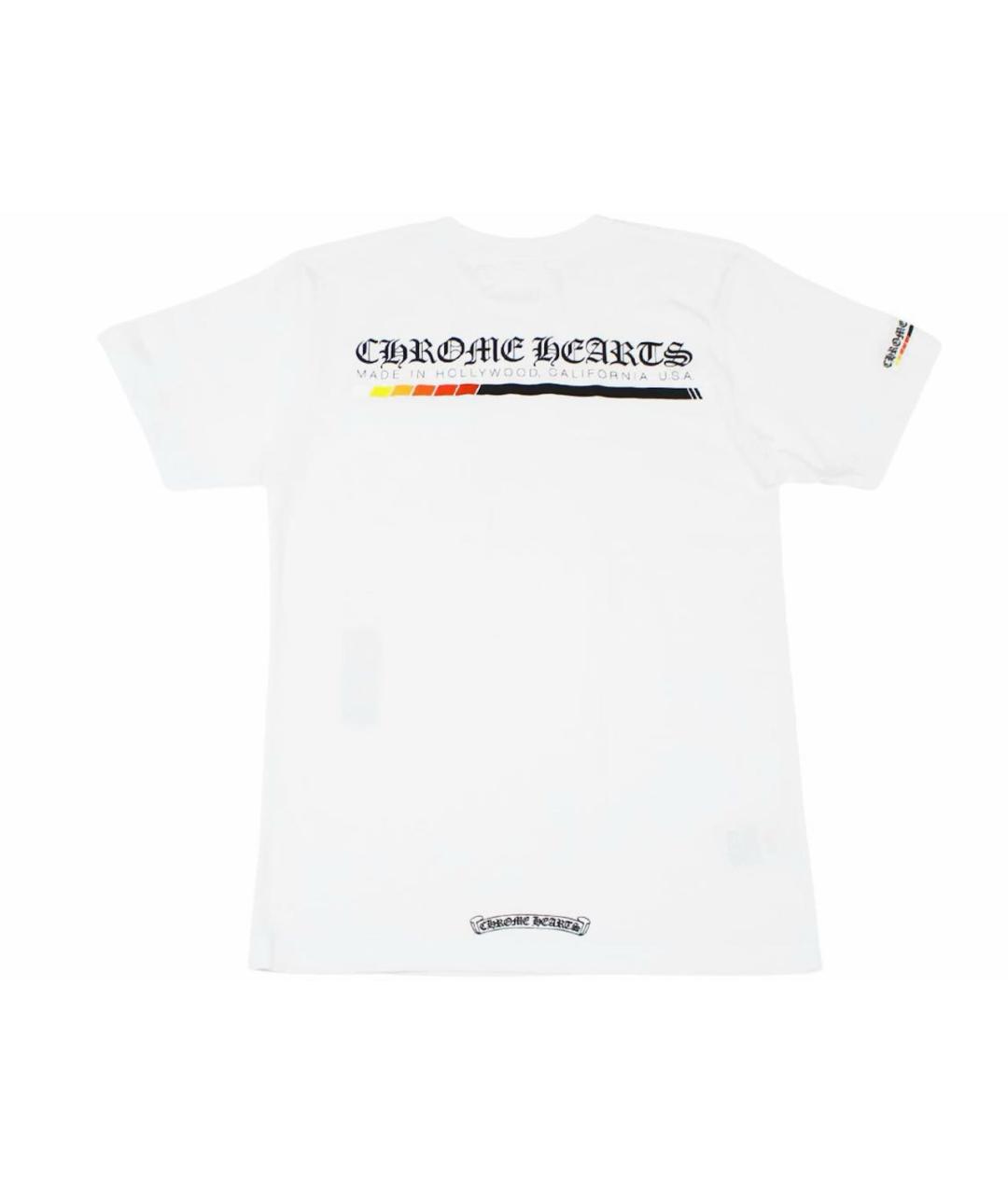 CHROME HEARTS Белая хлопковая футболка, фото 2
