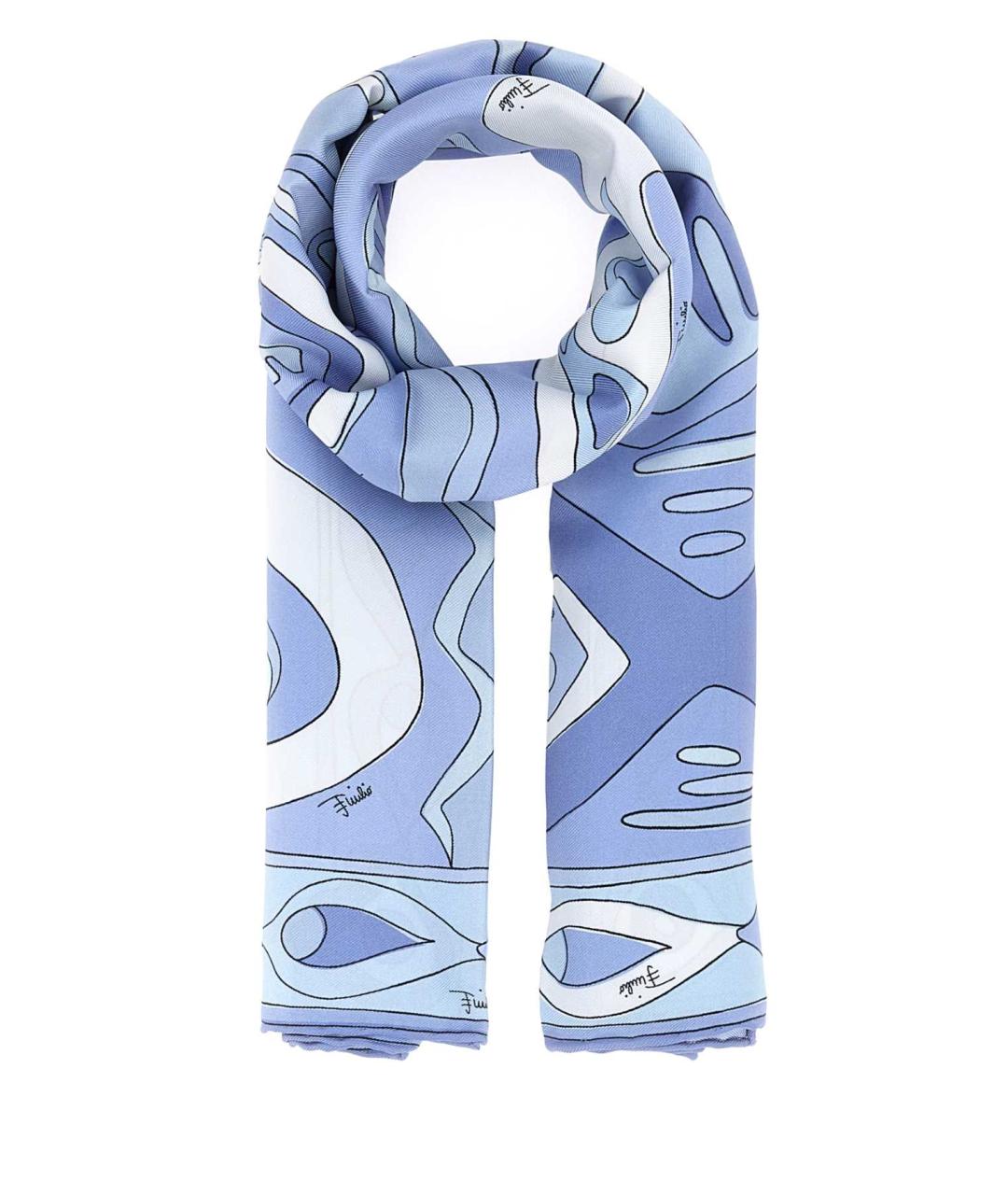 EMILIO PUCCI Мульти шелковый шарф, фото 1
