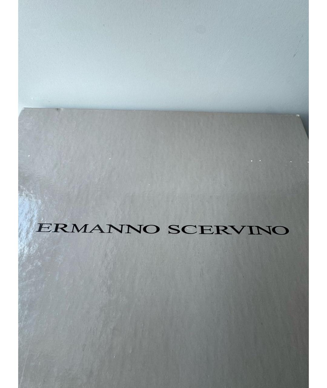 ERMANNO SCERVINO Бордовые замшевые туфли, фото 7