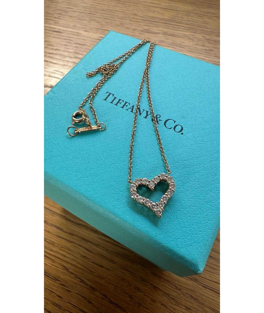 TIFFANY&CO Желтый кулон из желтого золота, фото 6