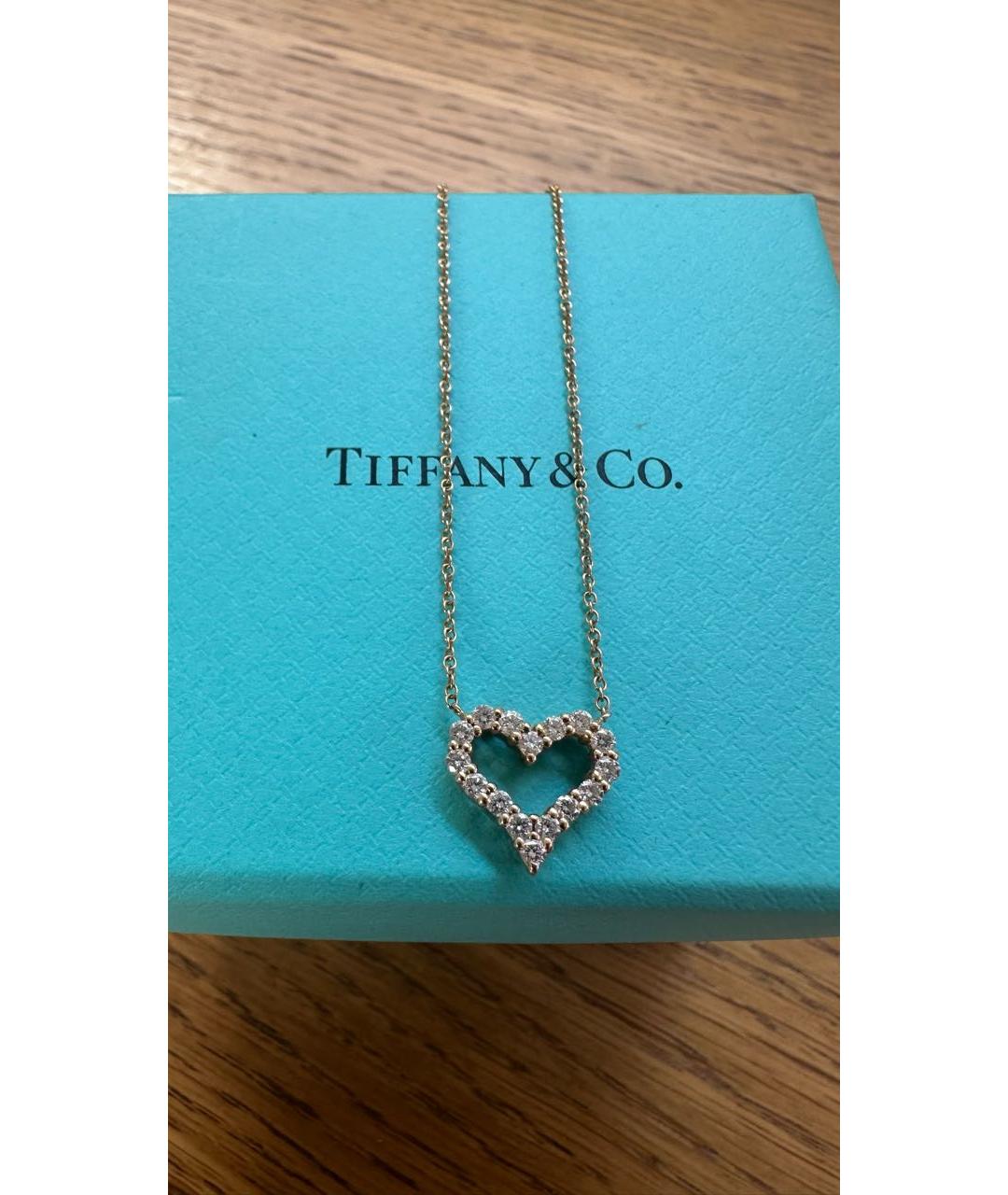 TIFFANY&CO Желтый кулон из желтого золота, фото 7