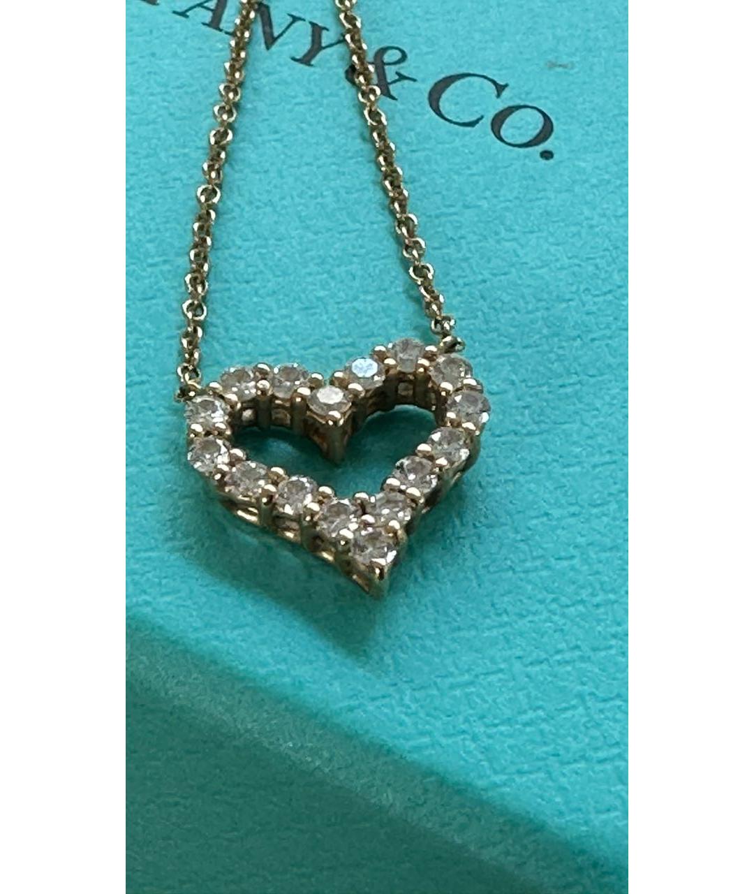 TIFFANY&CO Желтый кулон из желтого золота, фото 2