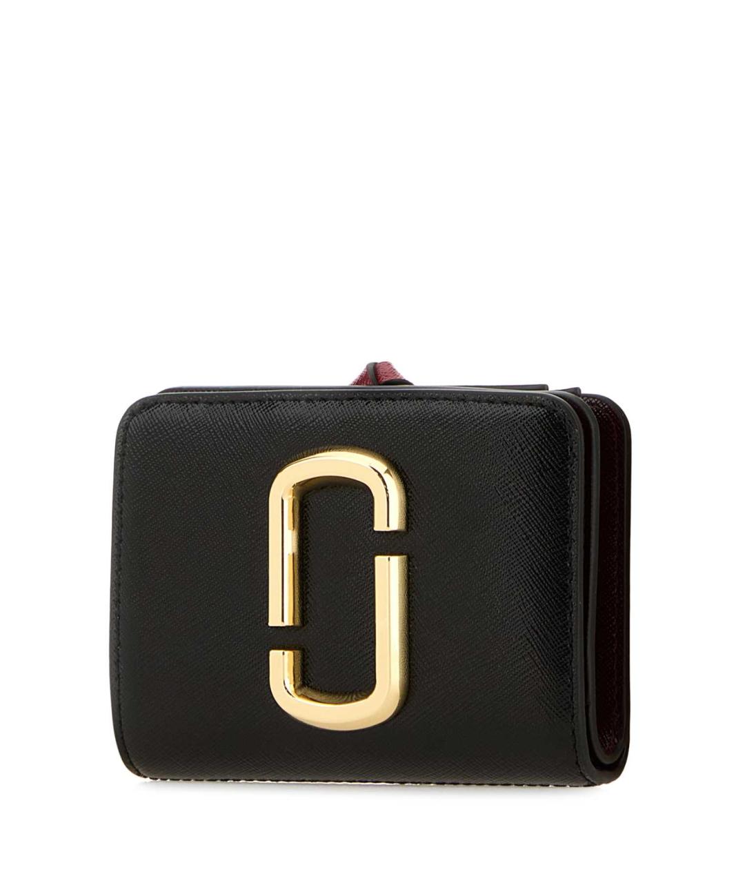 MARC JACOBS Черный кожаный кошелек, фото 2