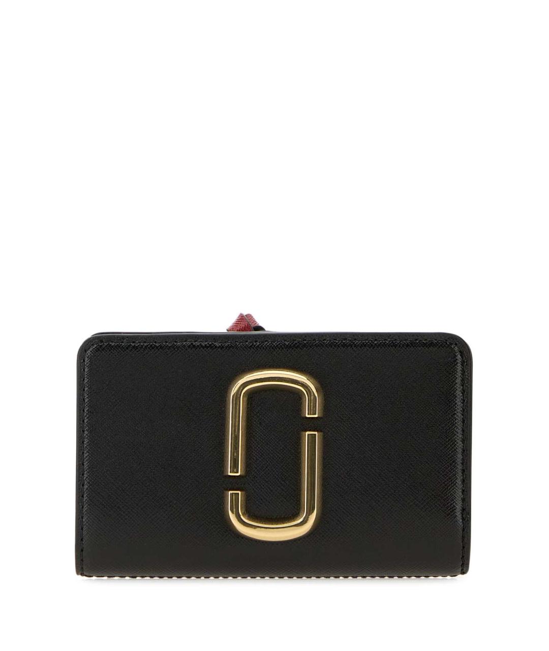 MARC JACOBS Черный кожаный кошелек, фото 1