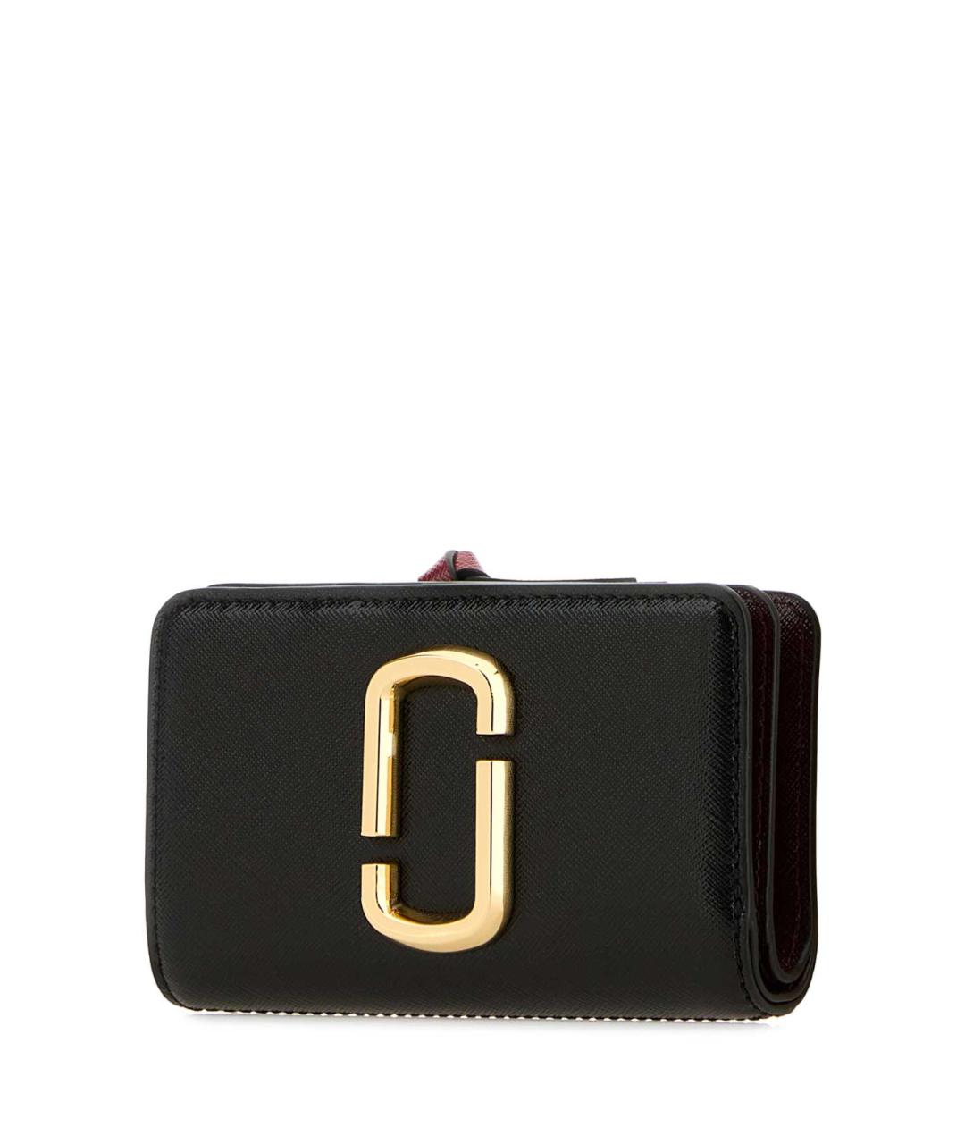 MARC JACOBS Черный кожаный кошелек, фото 2