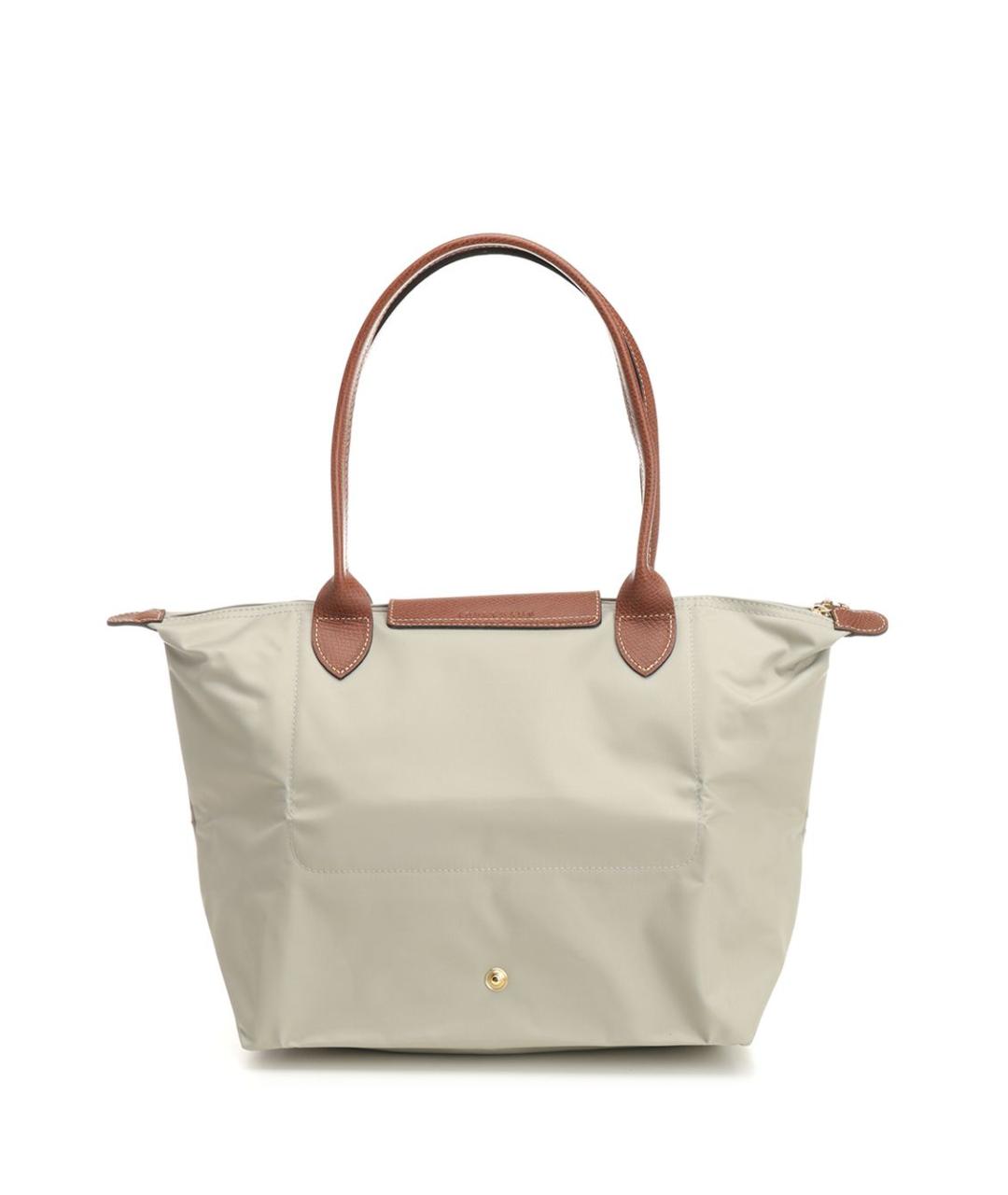 LONGCHAMP Бежевая сумка тоут, фото 3