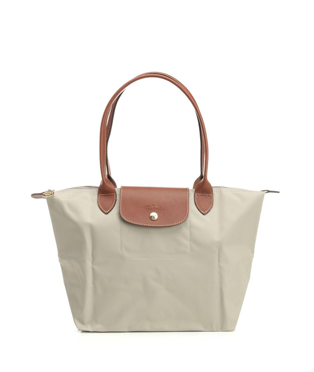LONGCHAMP Бежевая сумка тоут, фото 1