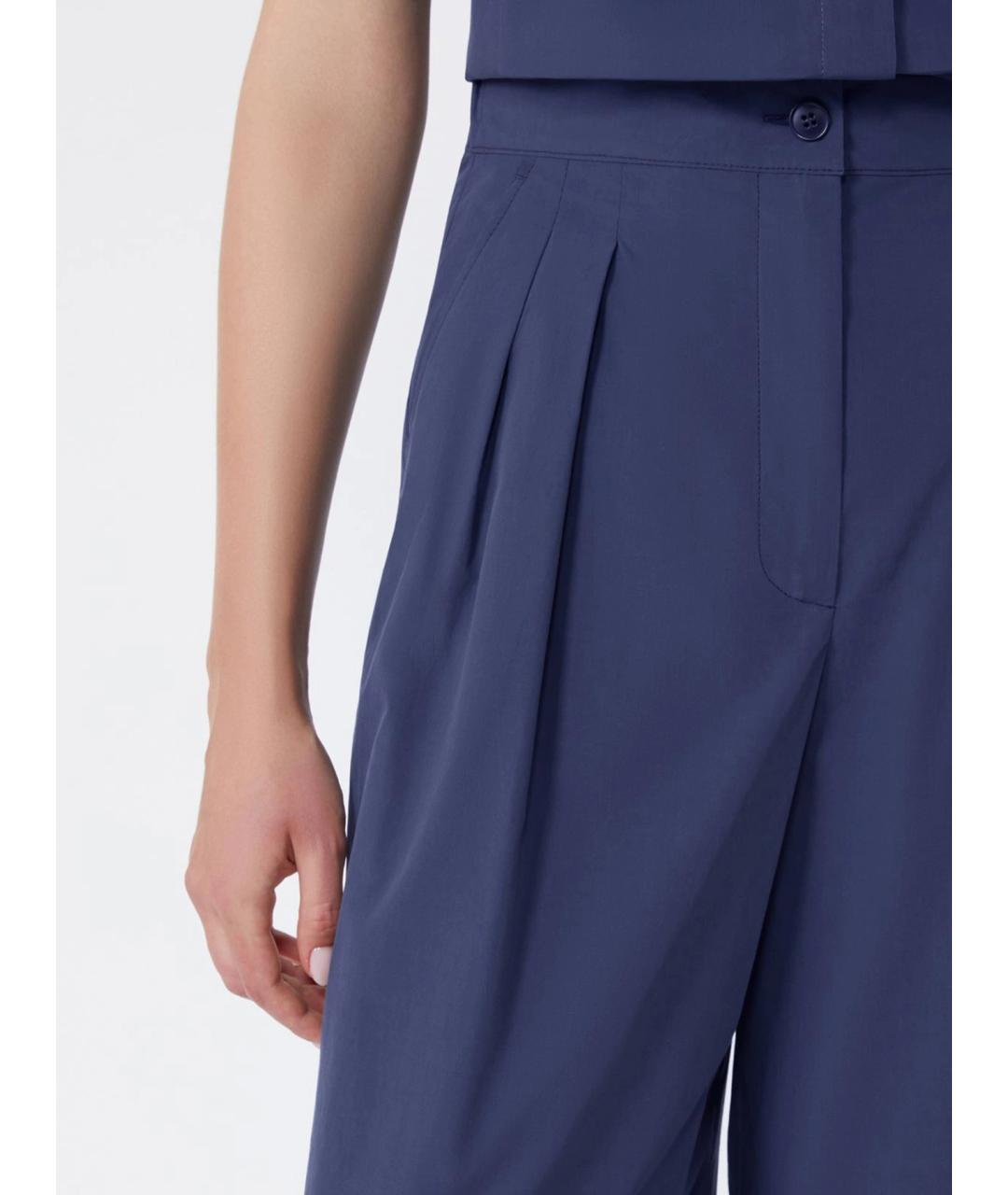 WEEKEND MAX MARA Хлопковые брюки широкие, фото 5