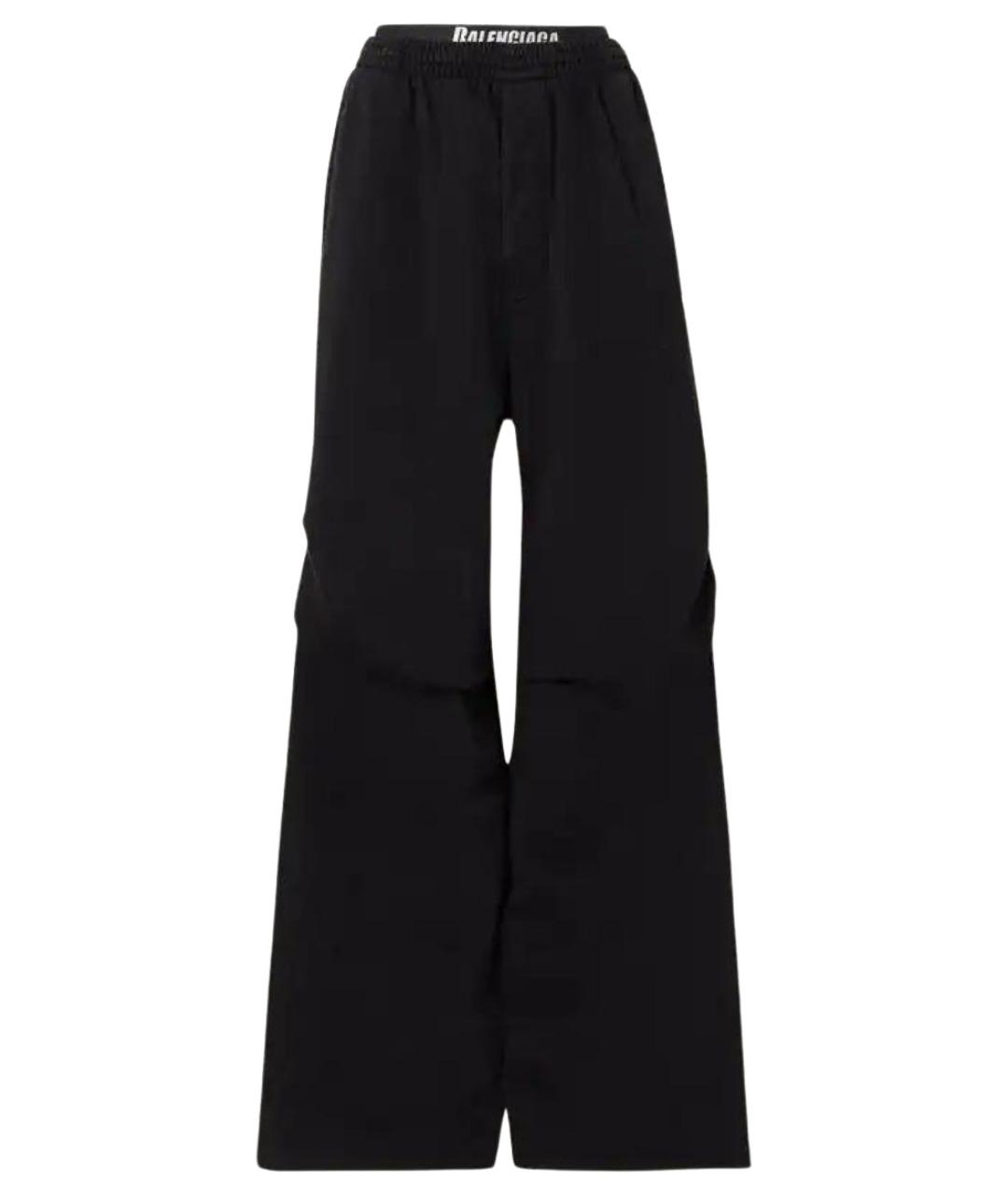 BALENCIAGA Черные повседневные брюки, фото 1