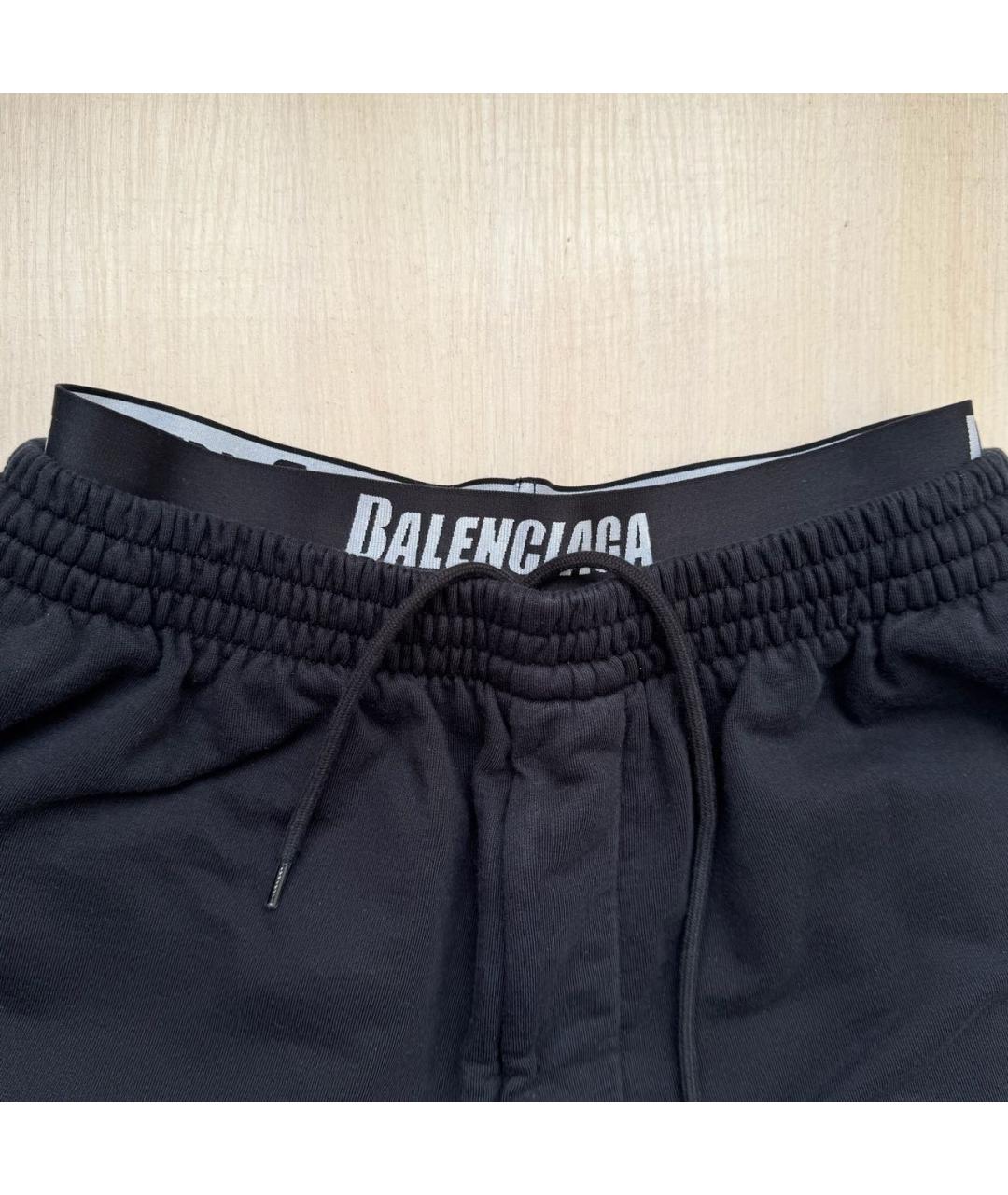 BALENCIAGA Черные повседневные брюки, фото 5