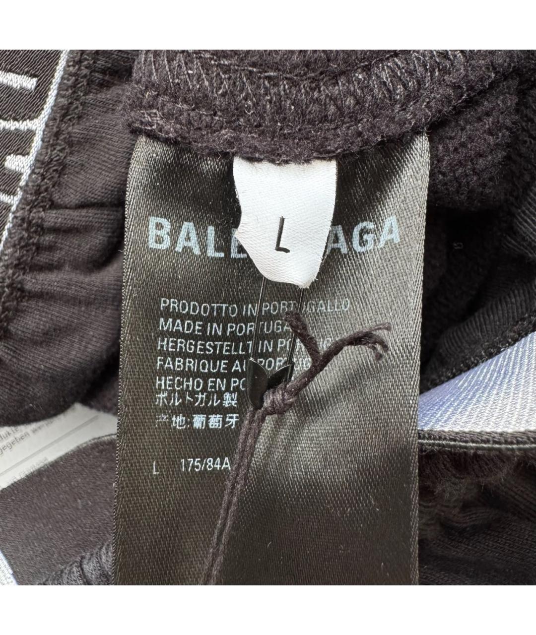 BALENCIAGA Черные повседневные брюки, фото 8