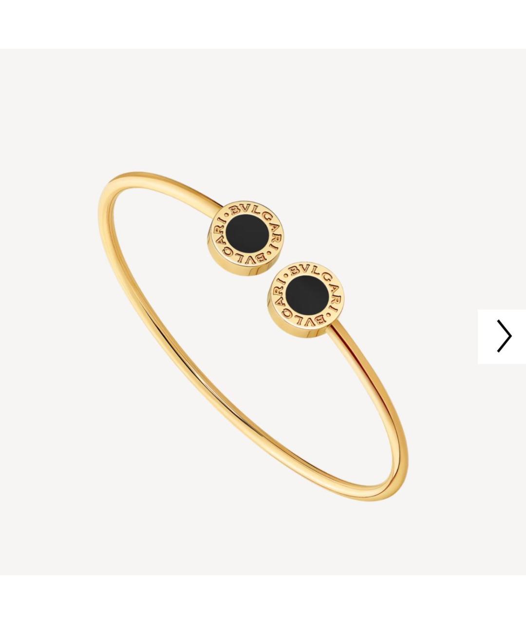 BVLGARI Золотой браслет из желтого золота, фото 4