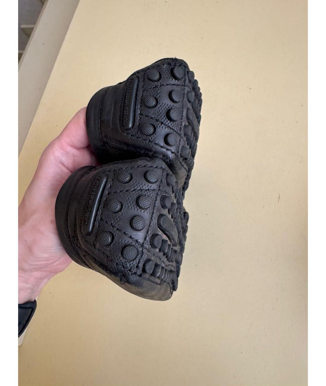 LOUIS VUITTON Черные мокасины, фото 3