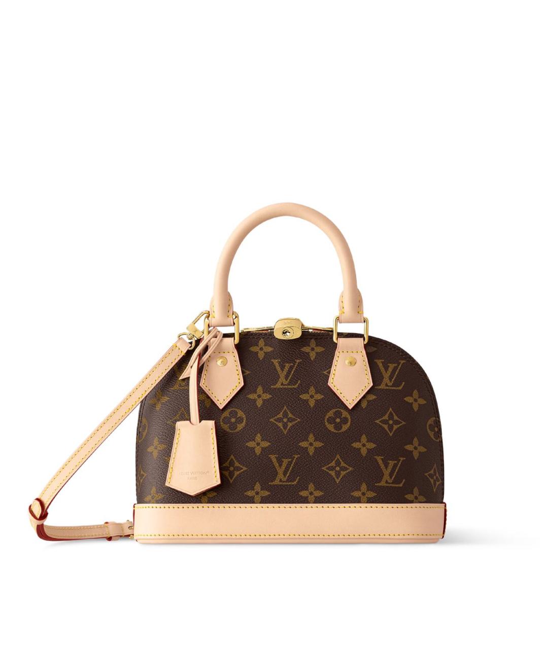 LOUIS VUITTON Кожаная сумка с короткими ручками, фото 1