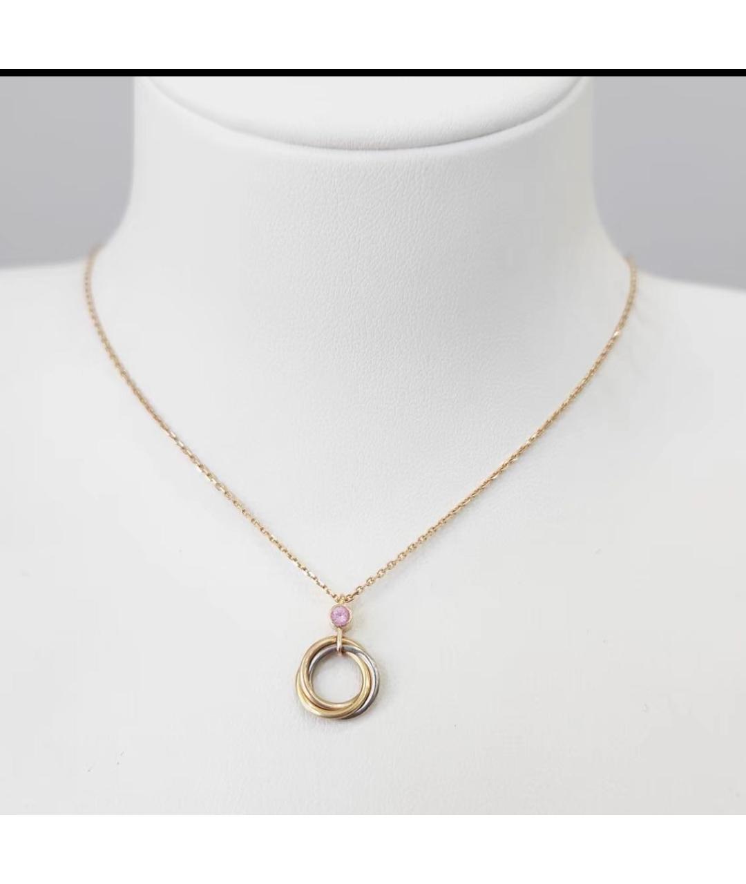 CARTIER Золотое колье из розового золота, фото 3