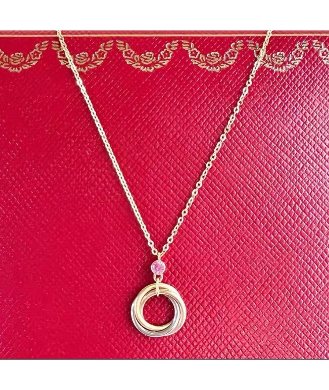 CARTIER Золотое колье из розового золота, фото 2
