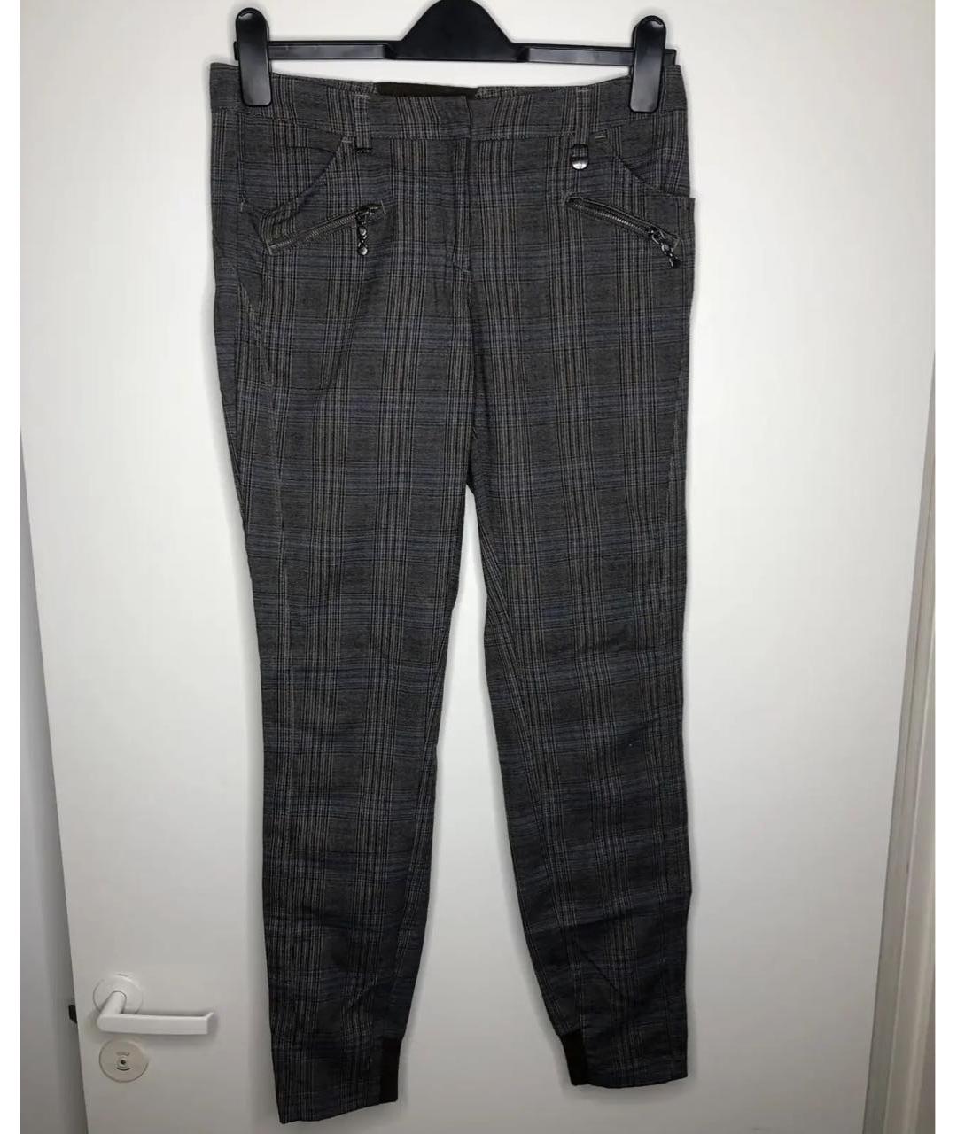 TRUSSARDI JEANS Мульти брюки узкие, фото 4