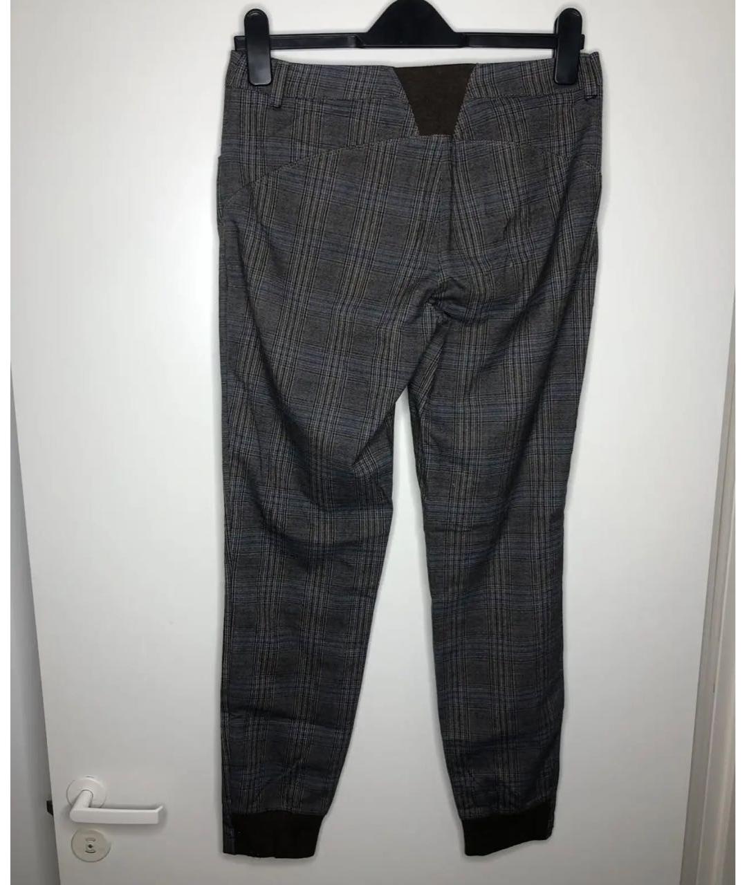 TRUSSARDI JEANS Мульти брюки узкие, фото 2