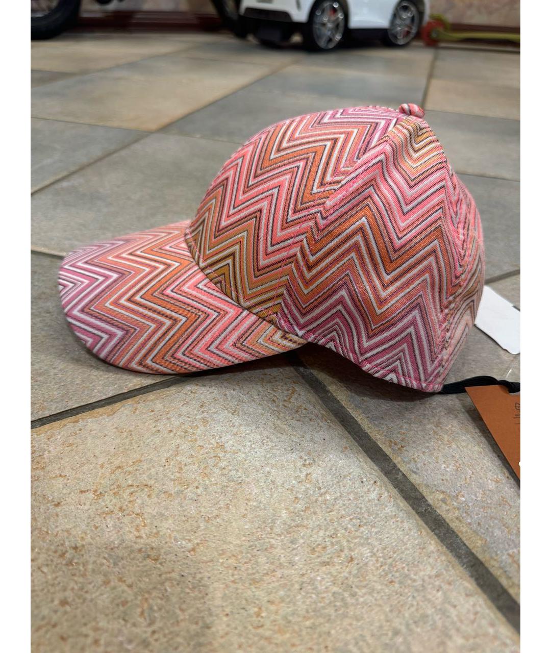 MISSONI Розовая кепка, фото 3