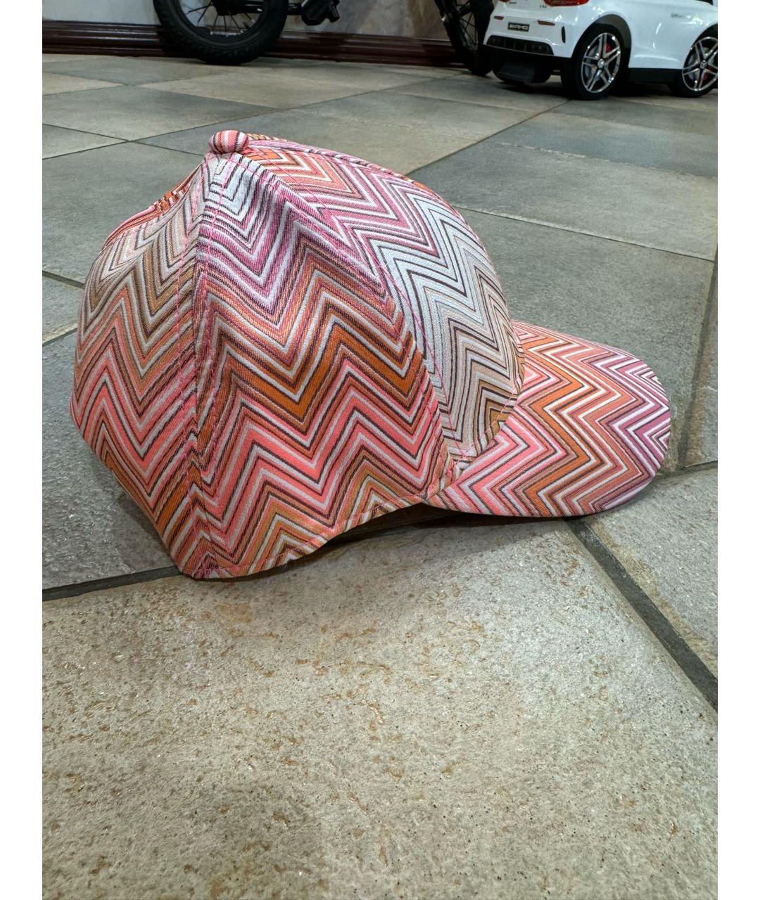 MISSONI Розовая кепка, фото 2