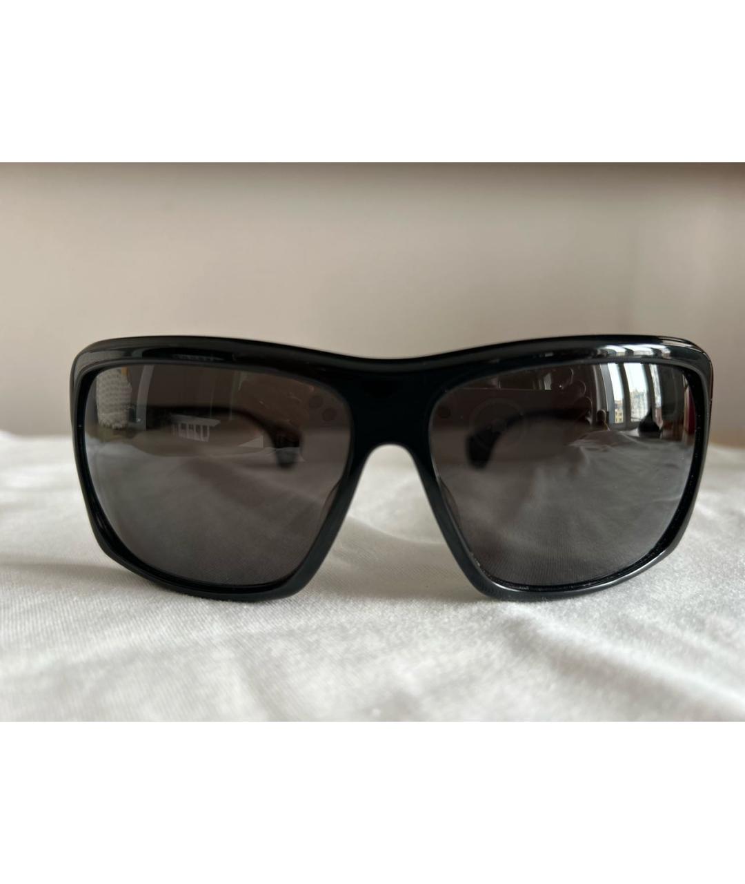CHROME HEARTS Черные пластиковые солнцезащитные очки, фото 7
