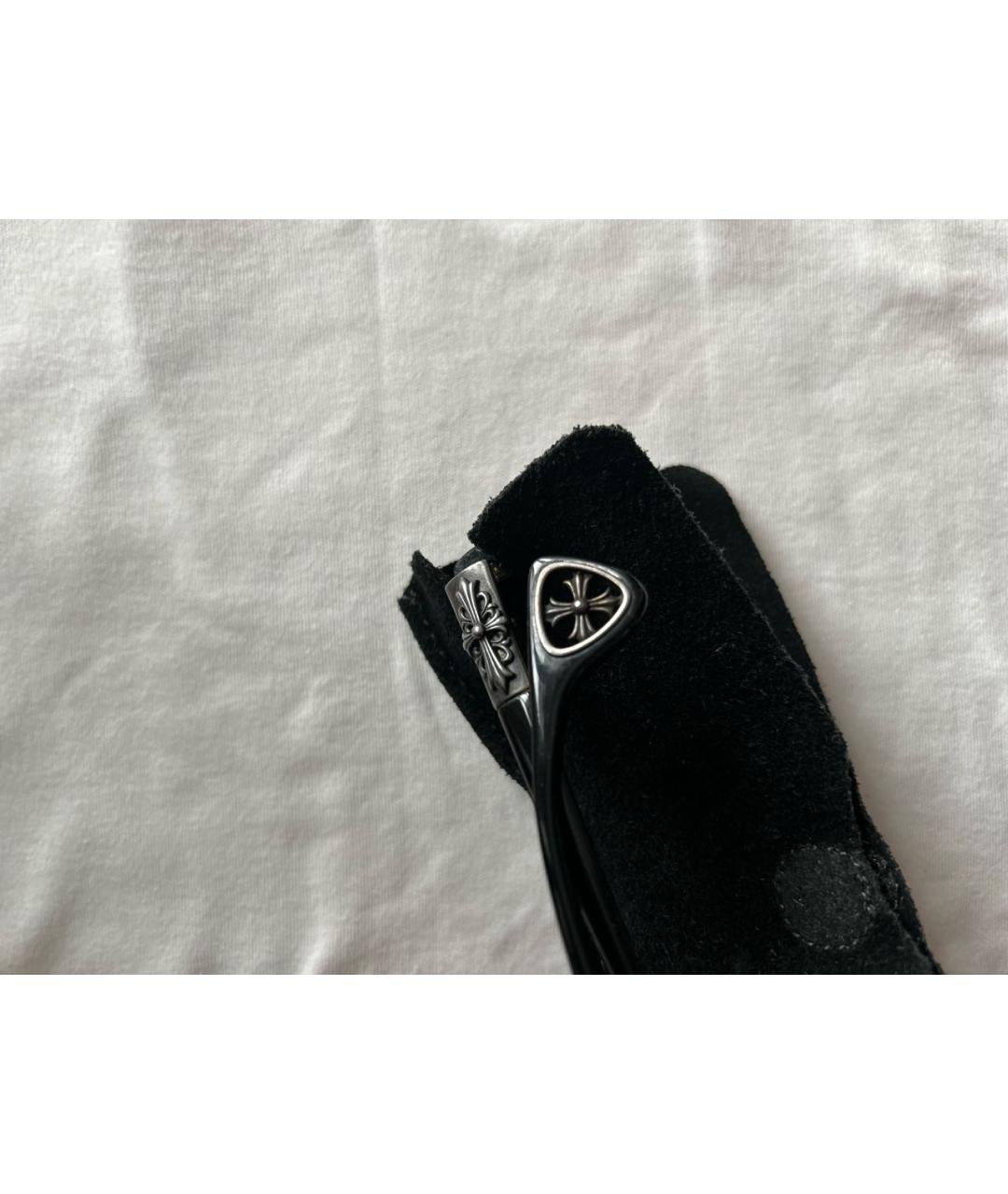 CHROME HEARTS Черные пластиковые солнцезащитные очки, фото 6