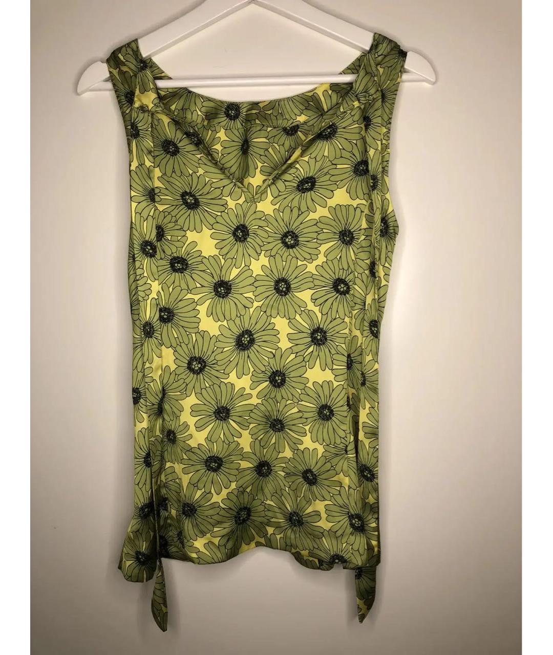 LOVE MOSCHINO Зеленая блузы, фото 2