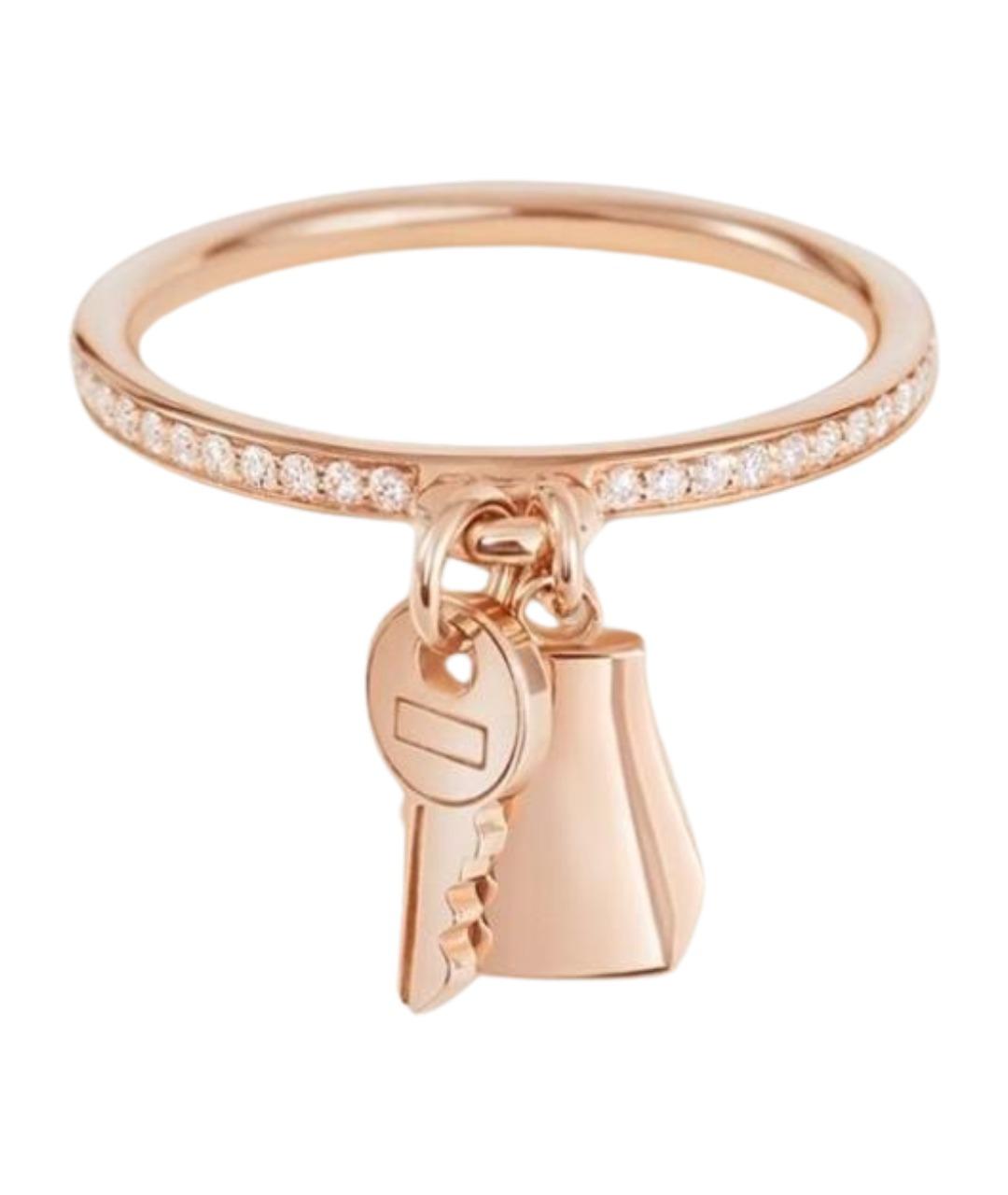 HERMES Розовое кольцо из розового золота, фото 1