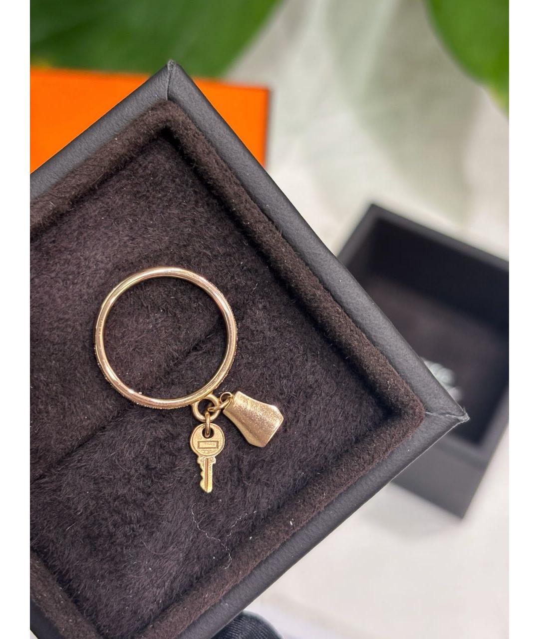 HERMES Розовое кольцо из розового золота, фото 7
