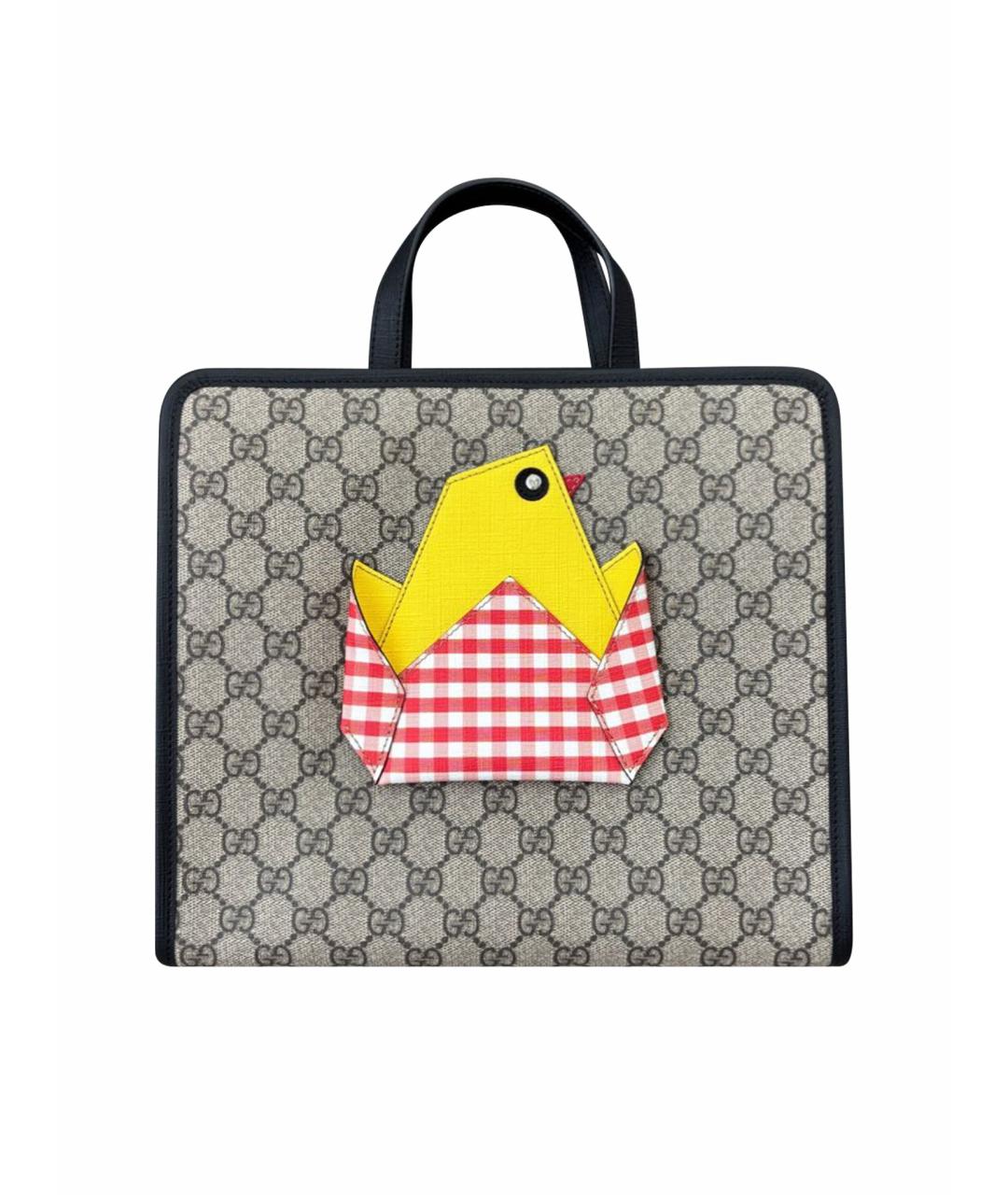 GUCCI Черная сумка тоут, фото 1