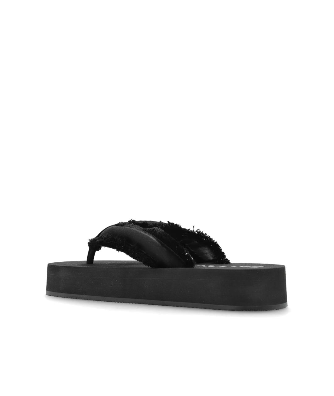 BALENCIAGA Черные шлепанцы, фото 5