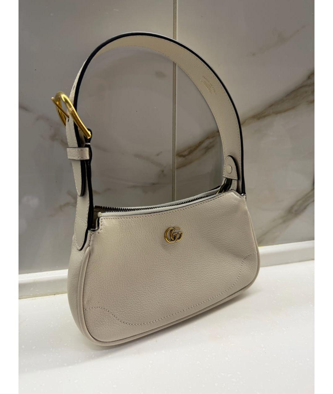 GUCCI Бежевая сумка с короткими ручками, фото 2