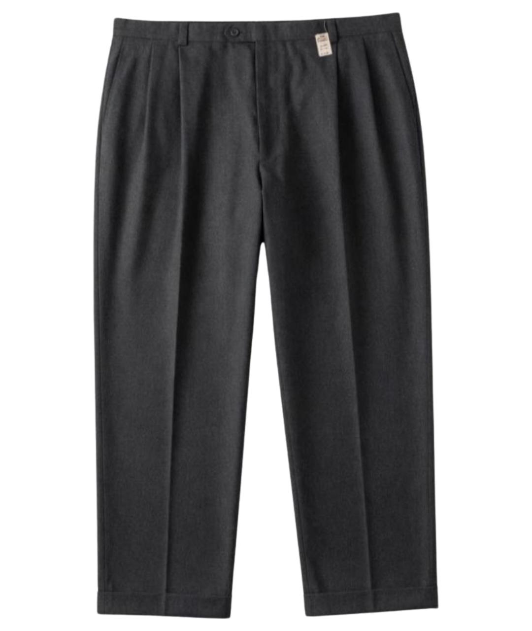GIVENCHY Серые шерстяные классические брюки, фото 1