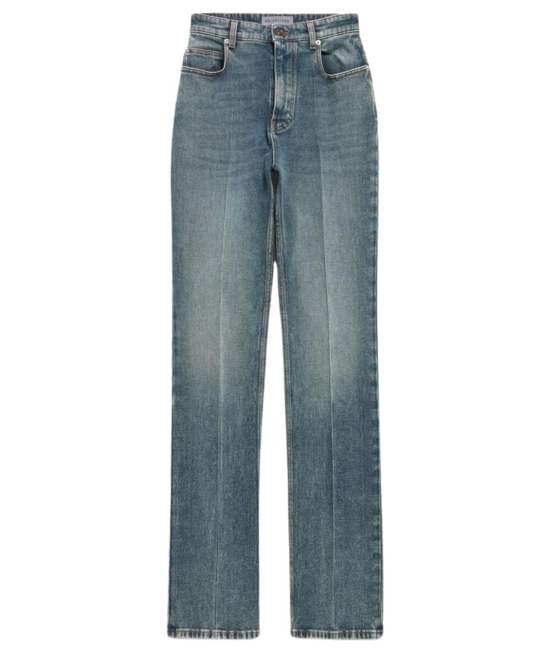 BALENCIAGA Синие джинсы слим, фото 1