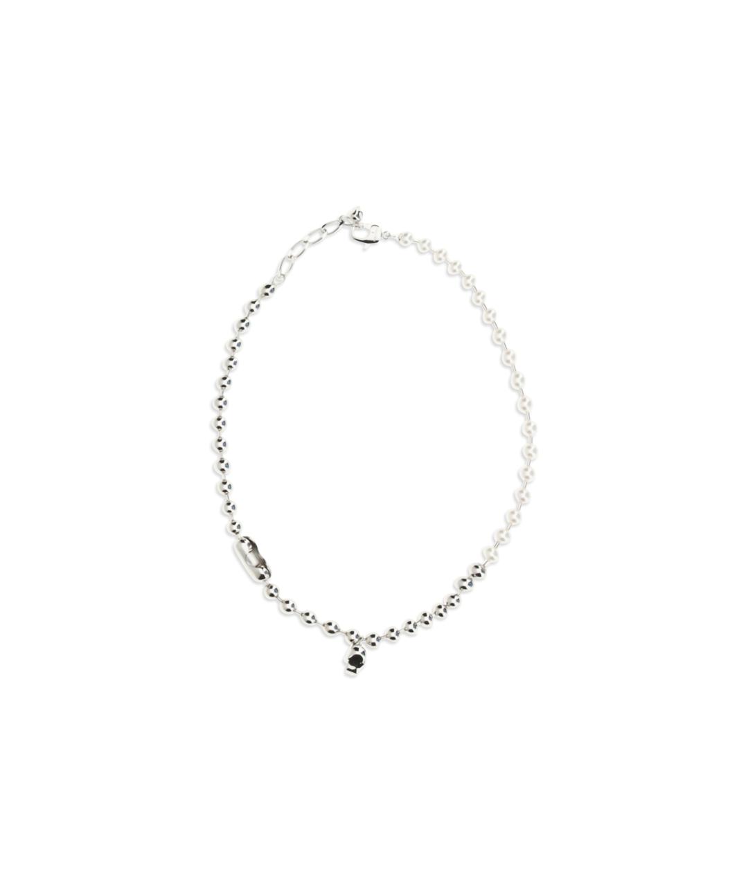 ALEXANDER MCQUEEN Серебряная металлическая цепочка/подвеска, фото 2