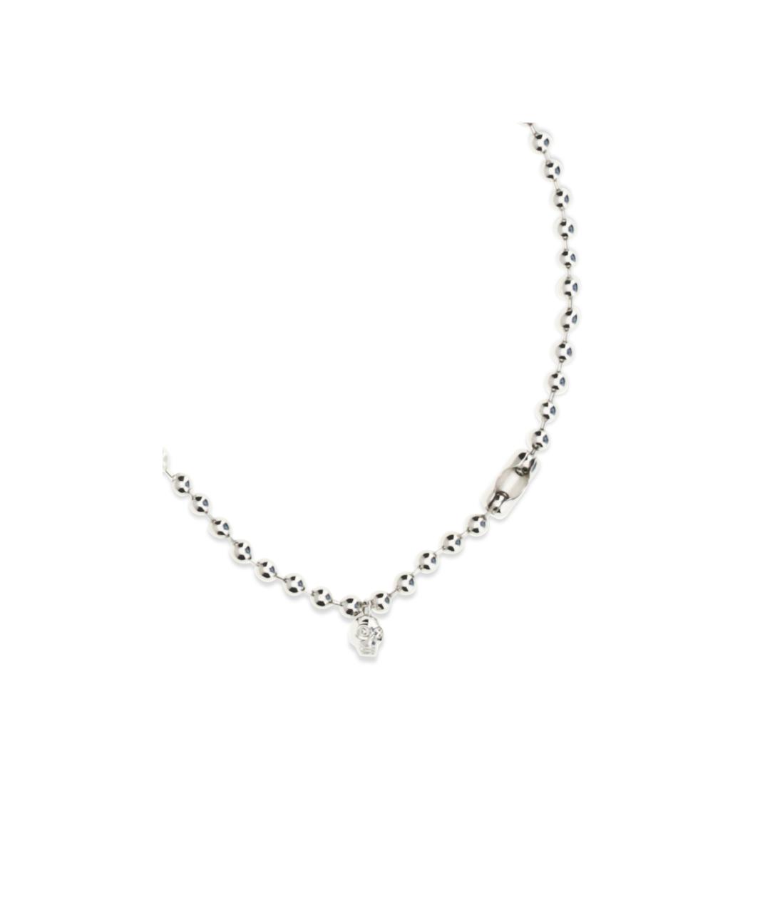 ALEXANDER MCQUEEN Серебряная металлическая цепочка/подвеска, фото 3