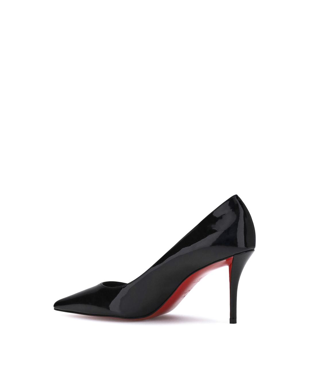 CHRISTIAN LOUBOUTIN Черные туфли из лакированной кожи, фото 3