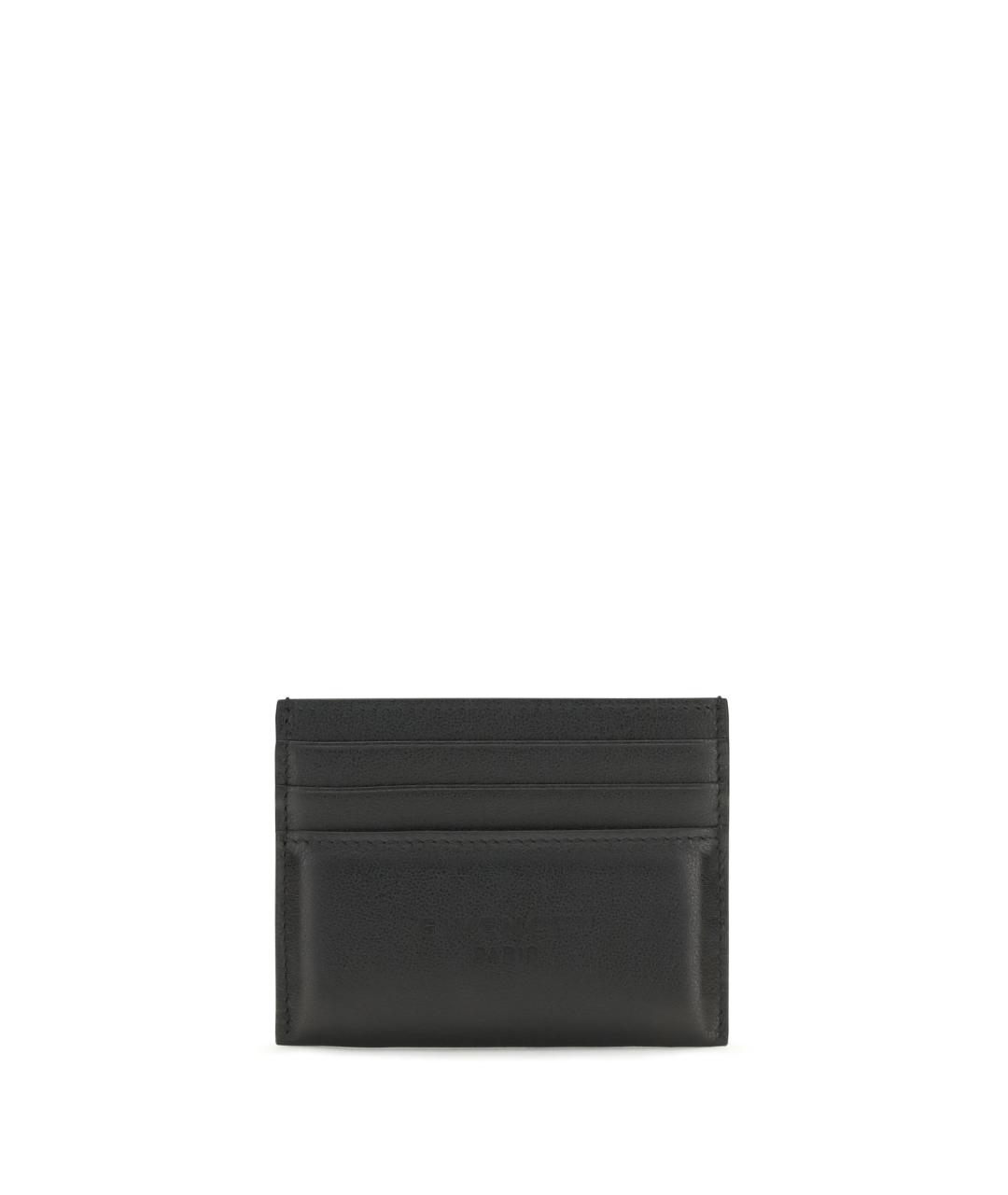 GIVENCHY Черный кожаный кардхолдер, фото 1
