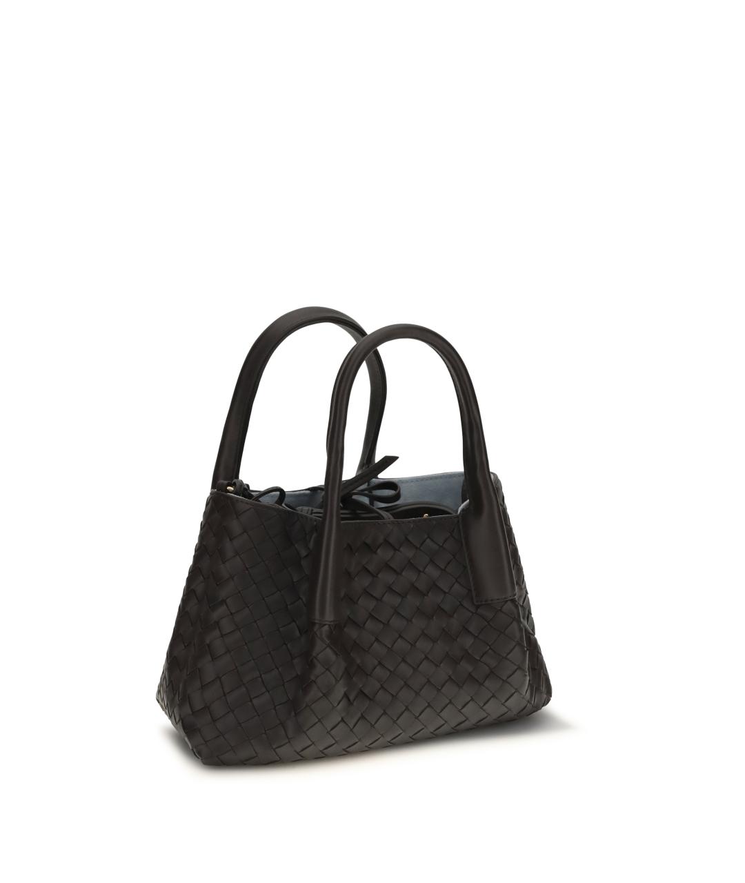 BOTTEGA VENETA Коричневая кожаная сумка тоут, фото 2
