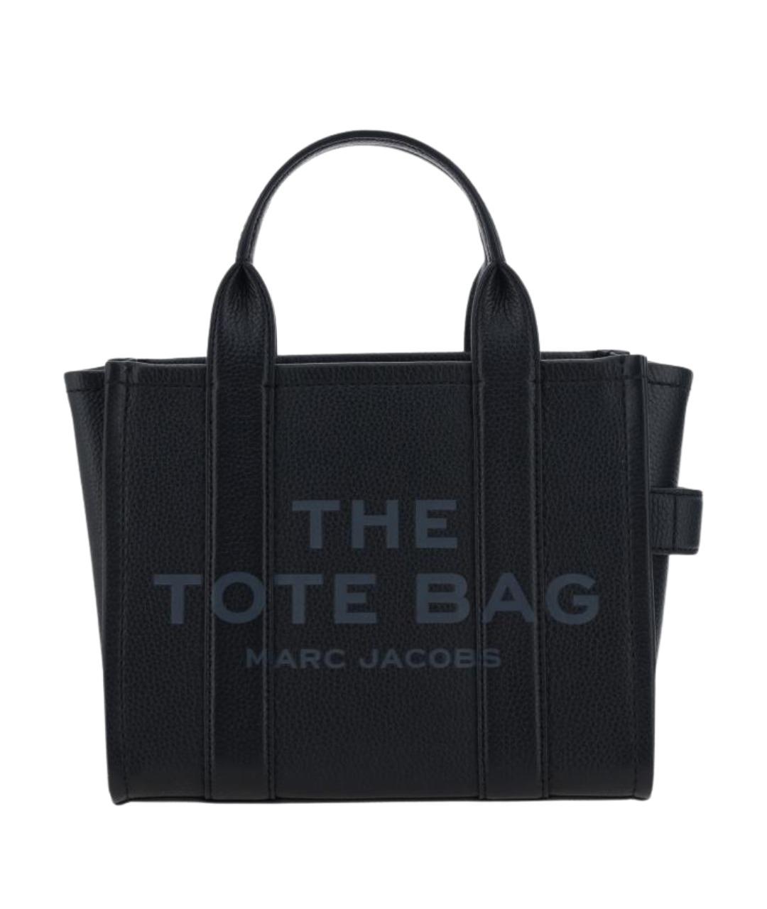 MARC JACOBS Черная кожаная сумка тоут, фото 1