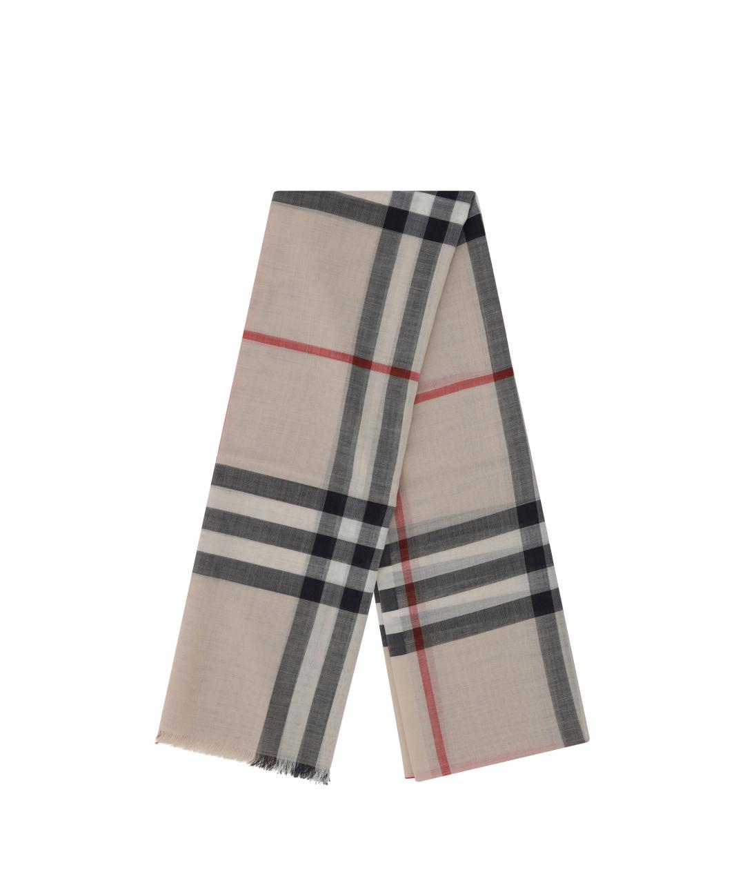 BURBERRY Мульти шелковый шарф, фото 2