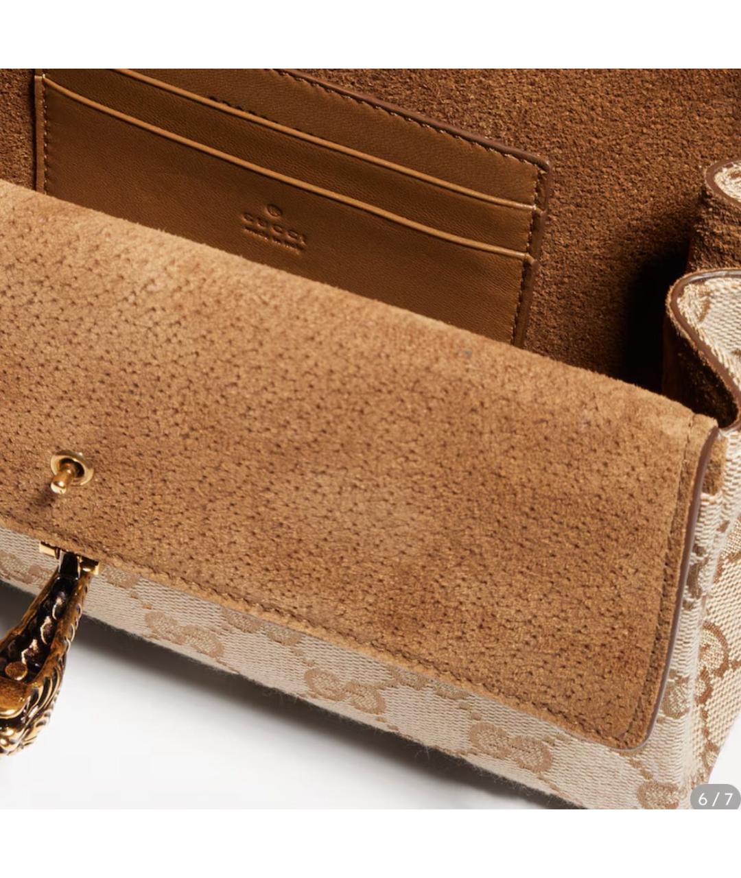 GUCCI Коричневая сумка через плечо, фото 4
